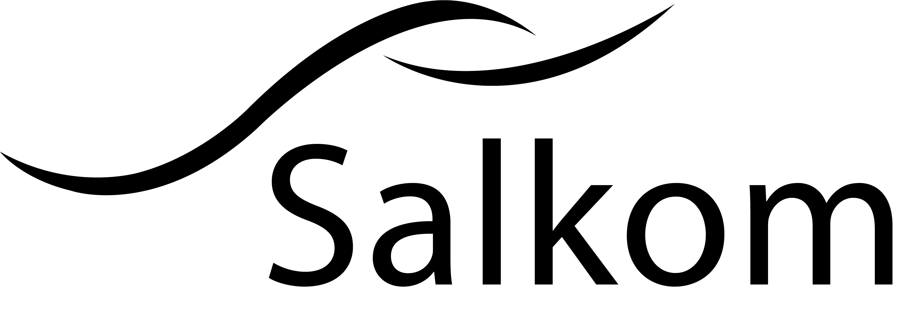 Salkom Logo Siyah